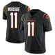 Limited Black Youth Logan Woodside Cincinnati Bengals Team Color Vapor Untouchable Jersey