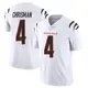 Limited White Youth Drue Chrisman Cincinnati Bengals Vapor Untouchable Jersey